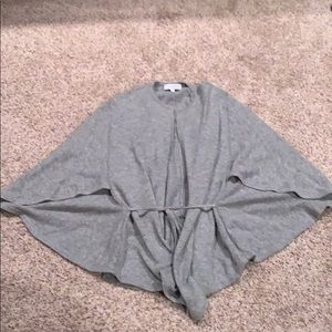 COPY - Poncho Style Cashmere Cardigan